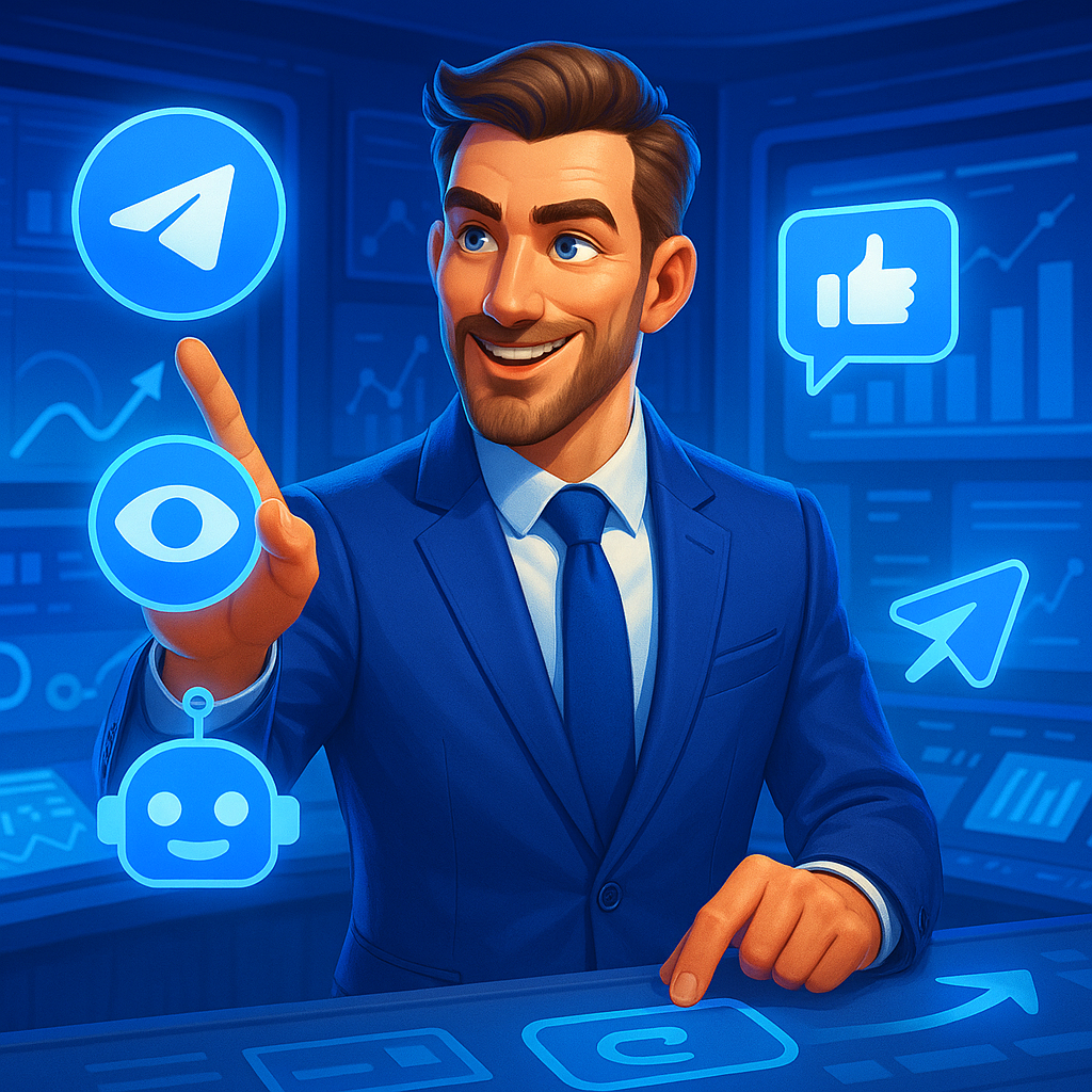 Автоуслуги в Telegram: автопросмотры, автореакции и автопрокачка без границ