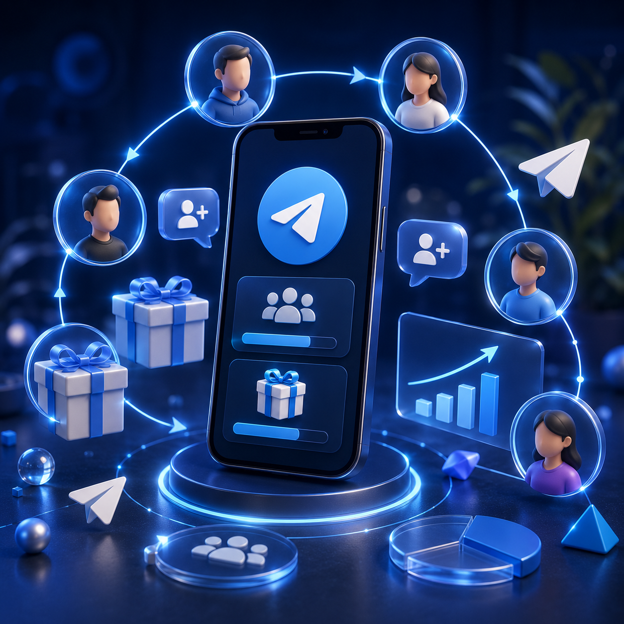 Как получить больше рефералов в Telegram