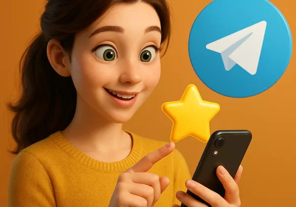 Накрутка звёзд на пост в Telegram — продвижение канала и увеличение реакций