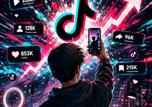 Как продвигать TikTok с нуля: полный гайд от первого ролика до стабильных просмотров